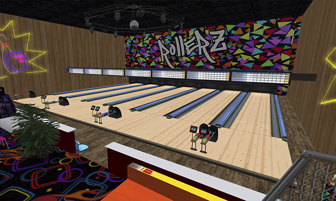 Rollerz Entertainment Center