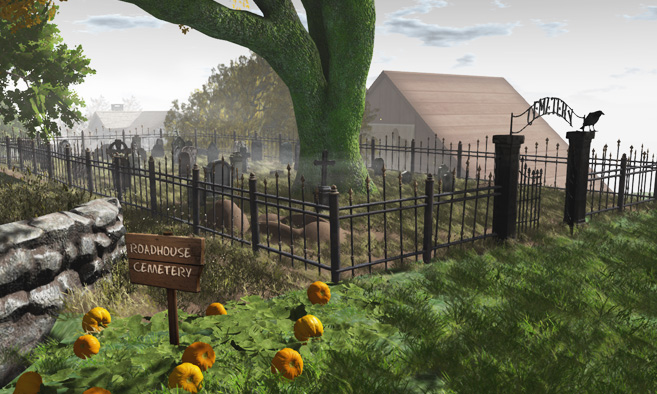 Satori Roadhouse and Cemetery