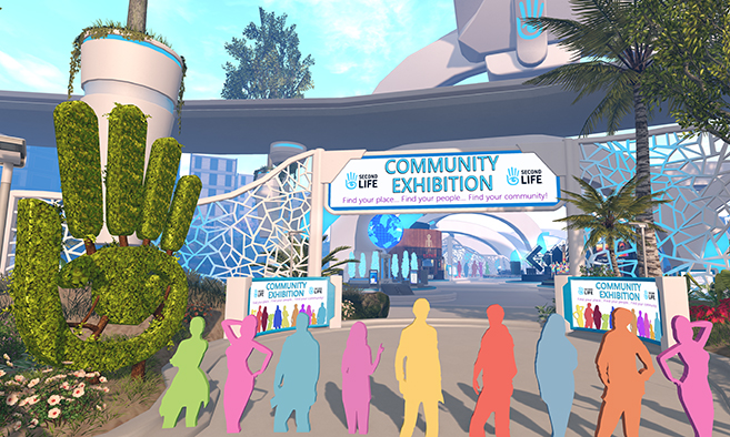 Second Life Community Exhibition