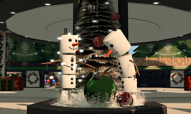 Holiday Shop & Hop - Hollyhock