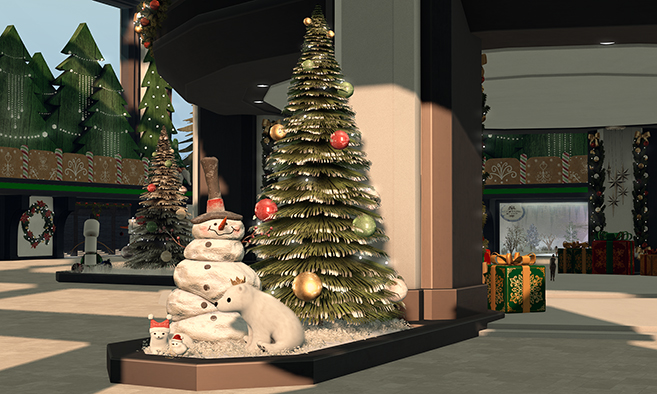 Holiday Shop & Hop - Dahlia